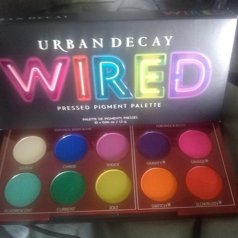 Urban Decay Wired Pressed Pigment Palette Macy s