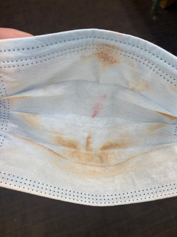 Mask after 8hr day. Wearing All Nighter Foundation, All Nighter Setting Powder and Ultimate All Nighter Setting Spray