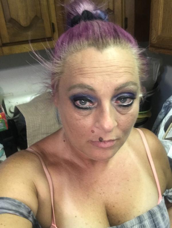 Liner on the bottom of my eye.