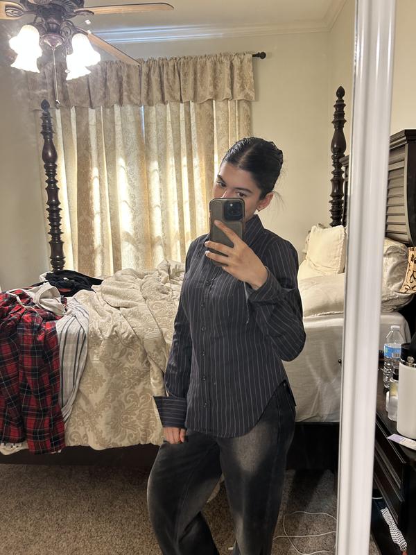 UO Leilani Slim Button Up Shirt