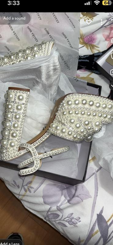 アリシアスタン　Bailey Pearl Azalea Wang Astella Pearl Platform Heel | Urban Outfitters