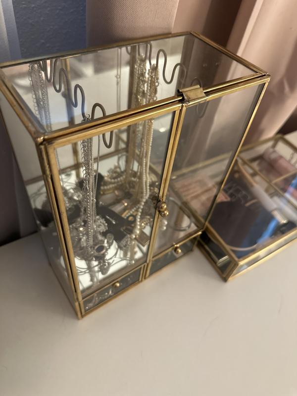 Collette Glass Jewelry Cabinet | Urban Outfitters