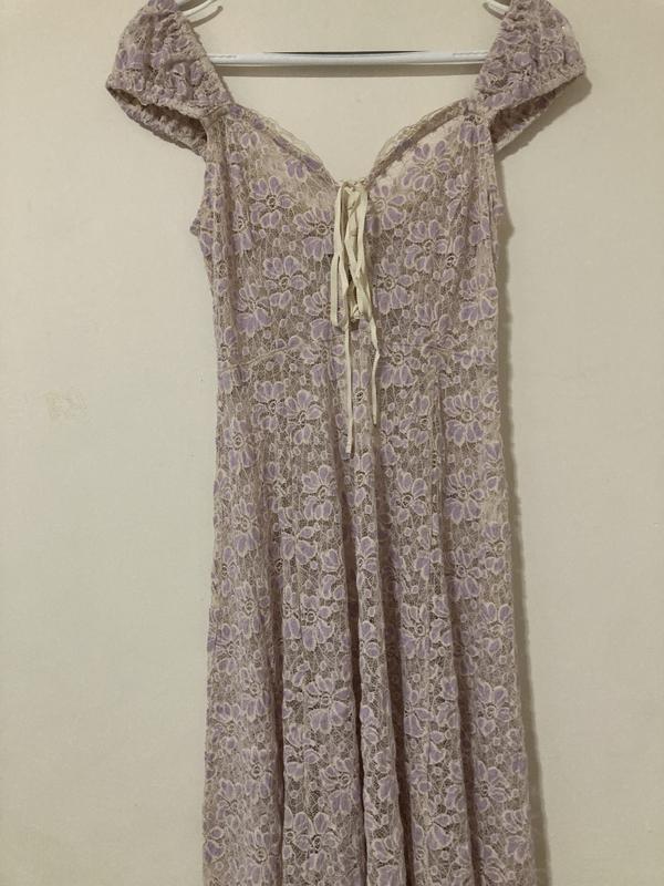 kimchi blue iris lace floral midi dress WornOnTV: Wendy's light blue lace dress on Days of our Lives | Victoria  Grace
