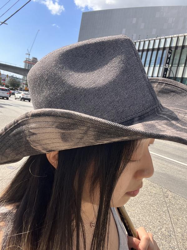 NWOT Wyeth Walker Washed Denim Cowboy Hat Wyeth by Todd Magill | Accessories | Wyeth Walker Denim  main image 4