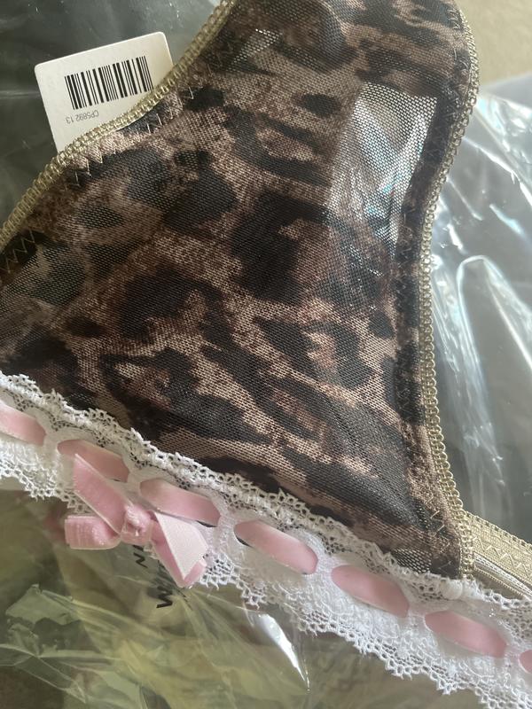 Out From Under Sia Mesh Thong