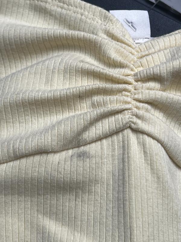 BDG Carla Sweetheart Neckline Ribbed Knit Tube Top