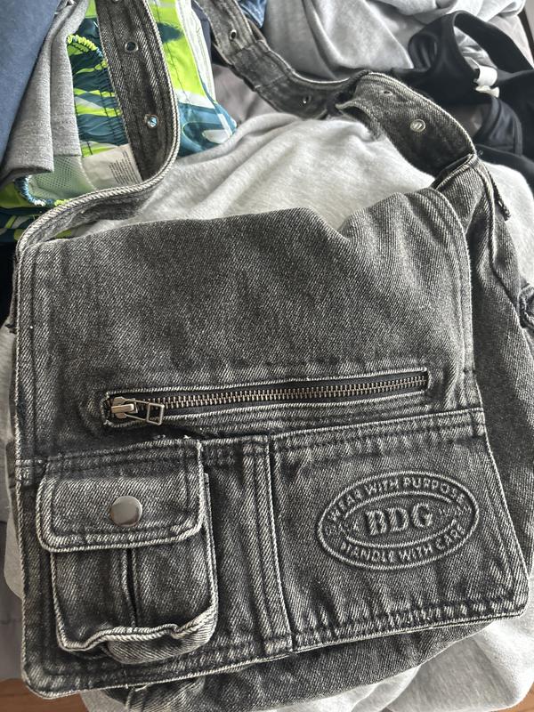 BDG Denim Crossbody Messenger Bag | Urban Outfitters