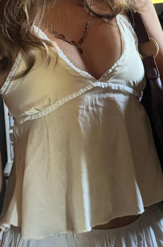 Kimchi Blue Sofie Satin Babydoll Cami