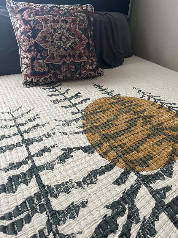 アウトドア寝具 Urban outfitters blanket Forest Print Gauze Bed