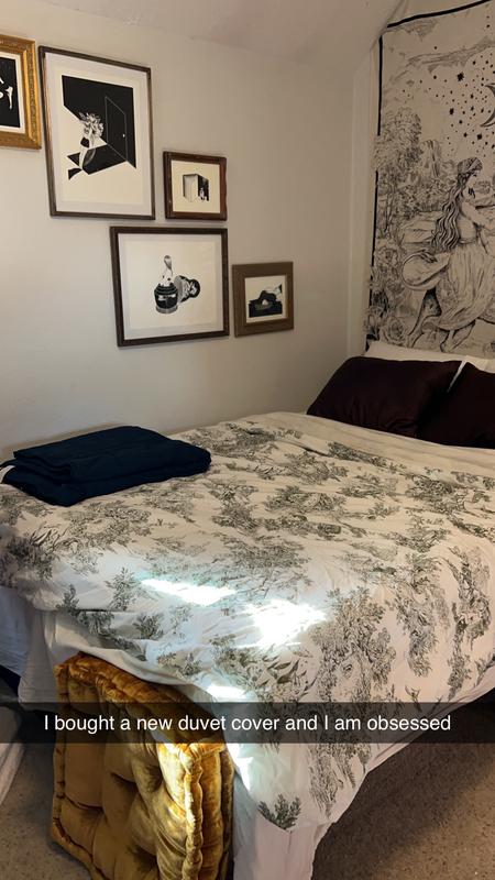 Frog Toile Duvet Set | Urban Outfitters Frog Toile Duvet Set | Urban Outfitters