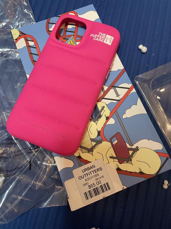 iPhoneアクセサリー Urban Sophistication The Puffer Case The Puffer Case® - Black Manhattan | Urban Sophistication