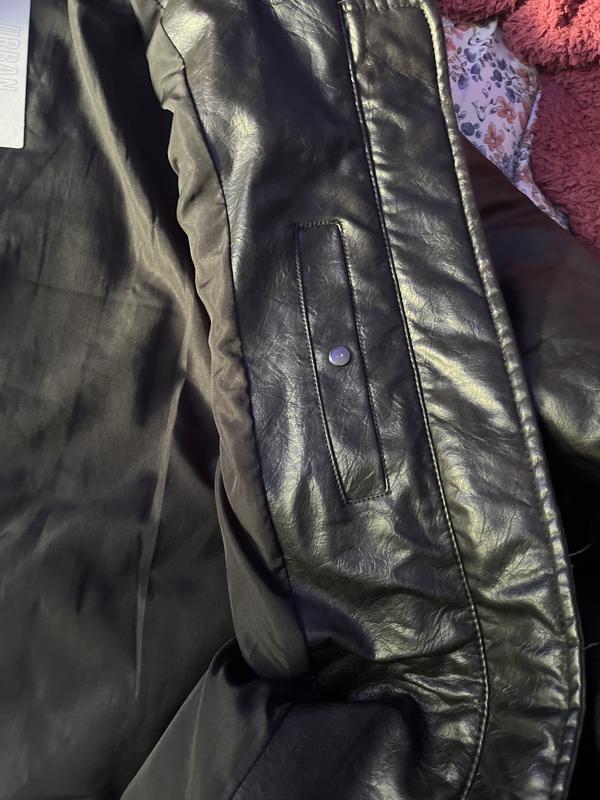 Lioness Nirvana Faux Leather Bomber Jacket | Urban Outfitters