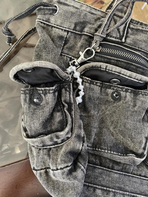 BDG Y2K Denim Pocket Tote Bag | Urban Outfitters