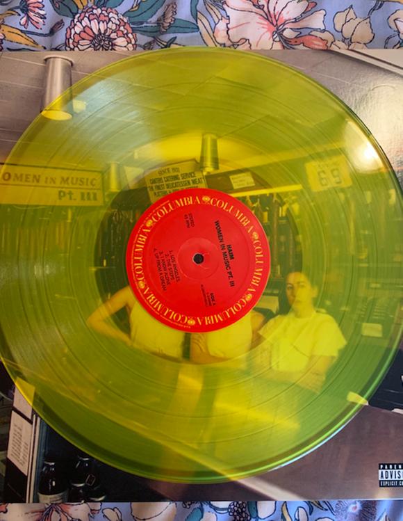haim Women In Music Pt. III＜Yellow Vinyl HAIM 'WOMEN IN MUSIC PT. III' 2LP (Yellow Translucent)