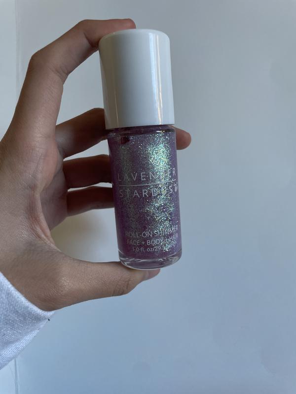 Lavender Stardust Roll-On Scented Shimmer Glitter