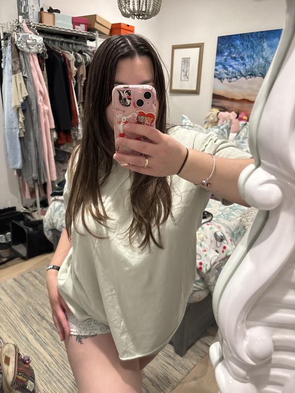 Out From Under Taylor Oversized Crew Neck Tee