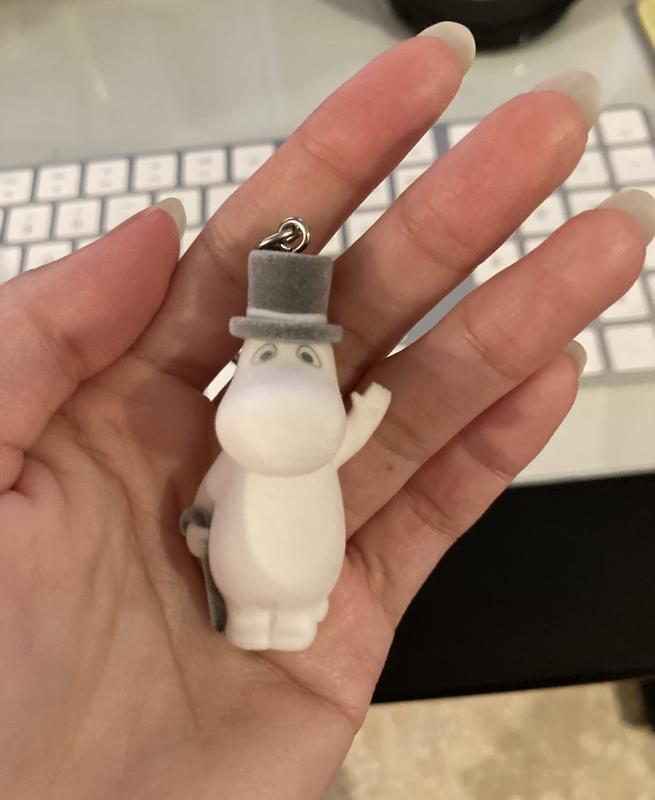 Moomin Flocked Blind Box Keychain