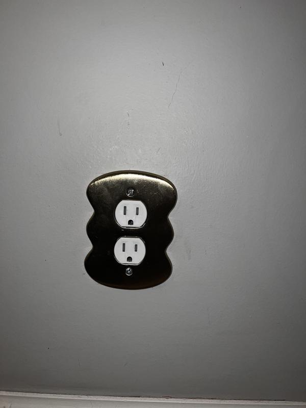 Maura Squiggle Shape Light Switch Cover