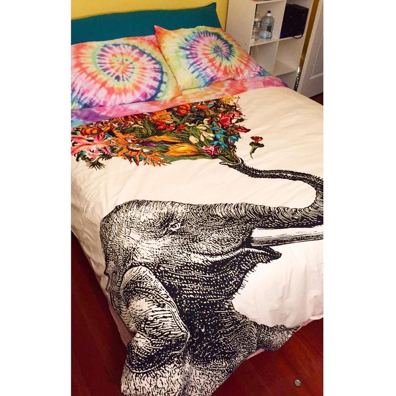 Rococcola Happy Elephant Duvet Cover Urban Outfitters