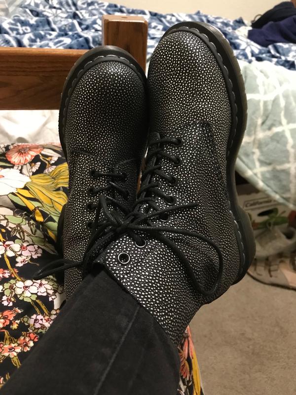 dr martens metallic pebble pascal