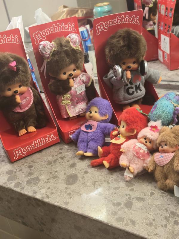 Monchhichi Pop Rock Star Boy Plushie