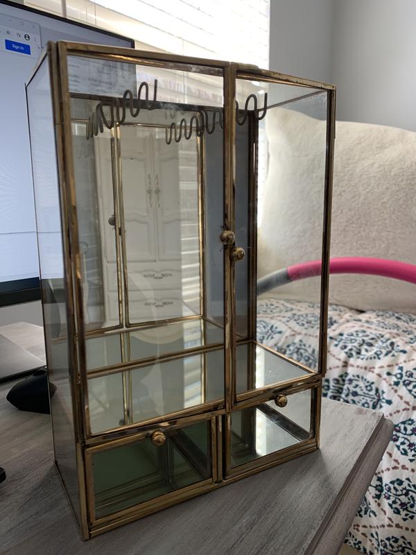 ★Urban Outfitters★ガラス・ジュエリーボックス Collette Glass Jewelry Cabinet | Urban Outfitters