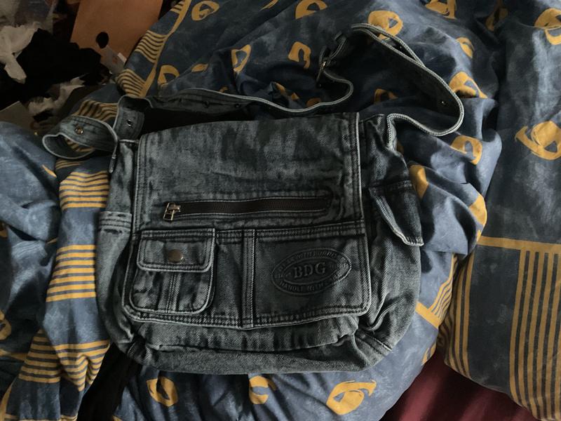 BDG Denim Crossbody Messenger Bag | Urban Outfitters