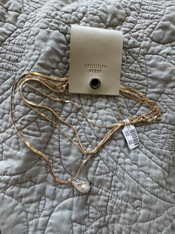 Addison Chain Layering Necklace Set