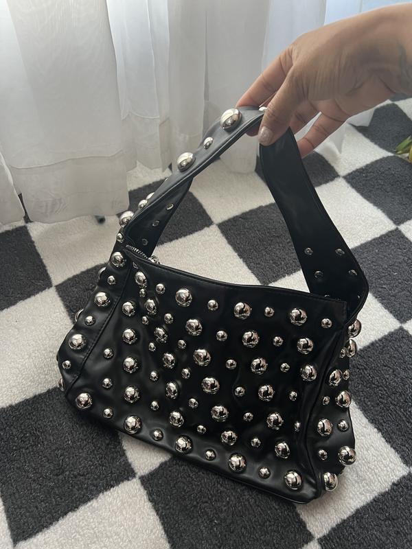 Silence + Noise Mona Studded Shoulder Bag | Urban Outfitters