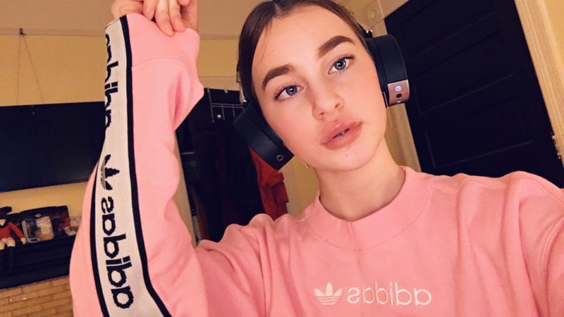 originals side tape cropped sweatshirt