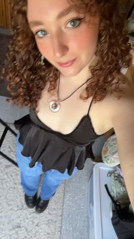 Kimchi Blue Sofie Satin Babydoll Cami