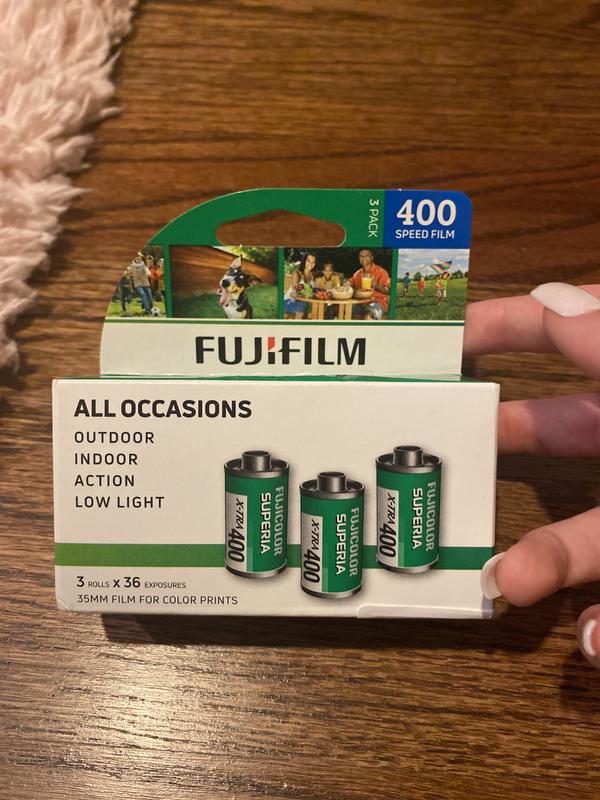 FUJICOLOR SUPERIA 400 3本パック Fuji Superia 400 X-TRA 3 PK - Tuttle Cameras
