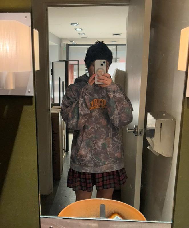 Vancouver Graphic Woodland Camo Hoodie Sweatshirt