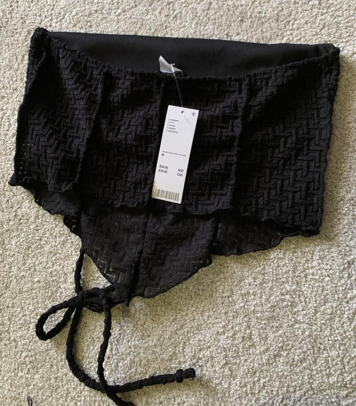 Out From Under Bec Convertible Tie Tube Top & Mini Skort Set