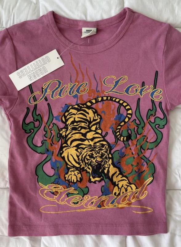 Love♡Tiger Pure Love Tiger Baby Tee | Urban Outfitters