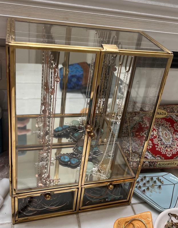 ★Urban Outfitters★ガラス・ジュエリーボックス Collette Glass Jewelry Cabinet | Urban Outfitters