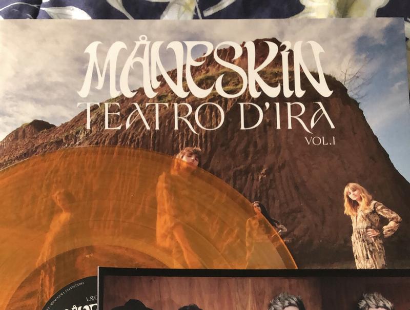 Måneskin Teatro D'Ira: Vol. I レコード Maneskin - Teatro D'Ira: Vol. I LP (Orange Vinyl, Italy