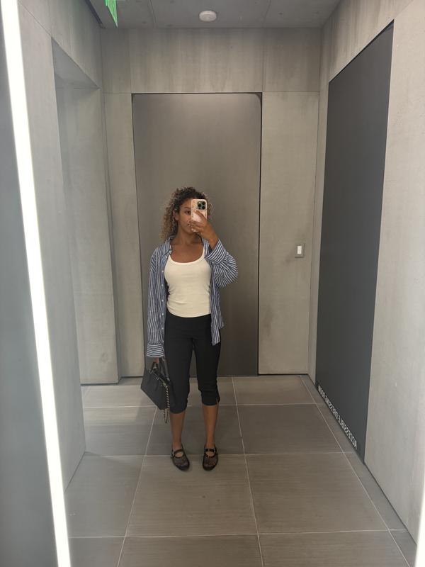 Kimchi Blue Ellie High Rise Stretch Capri Pant