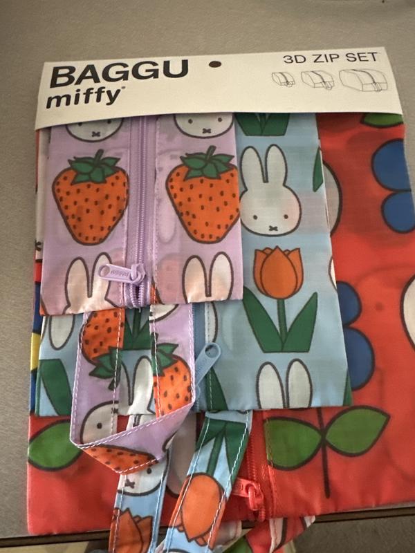 BAGGU & Miffy 3D Travel Zip Pouch Set | Urban Outfitters