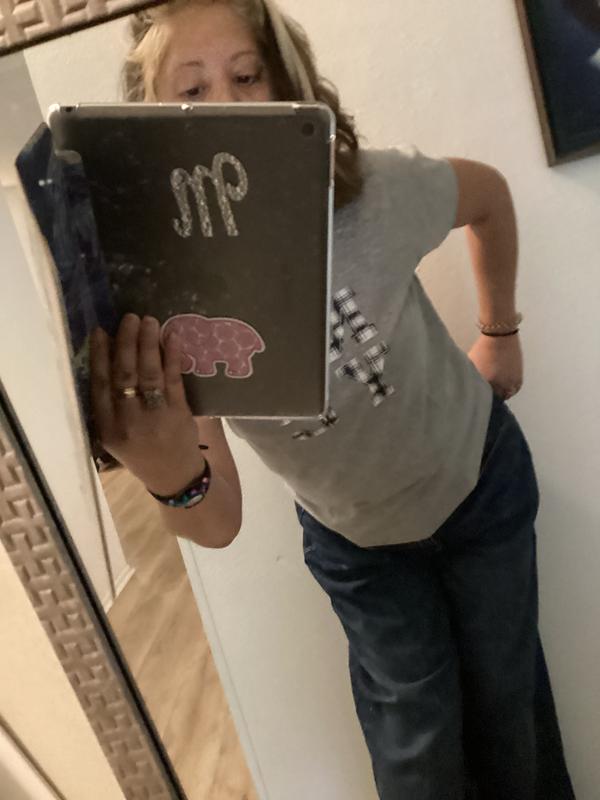 NYC Star Applique Graphic Slim Tee