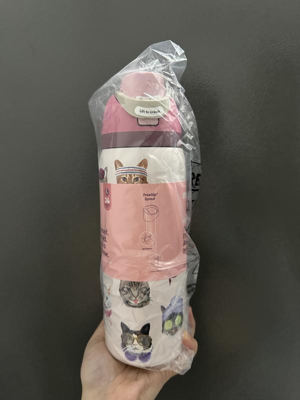 Owala UO Exclusive Cat Collage FreeSip 32 oz Water Bottle | Urban