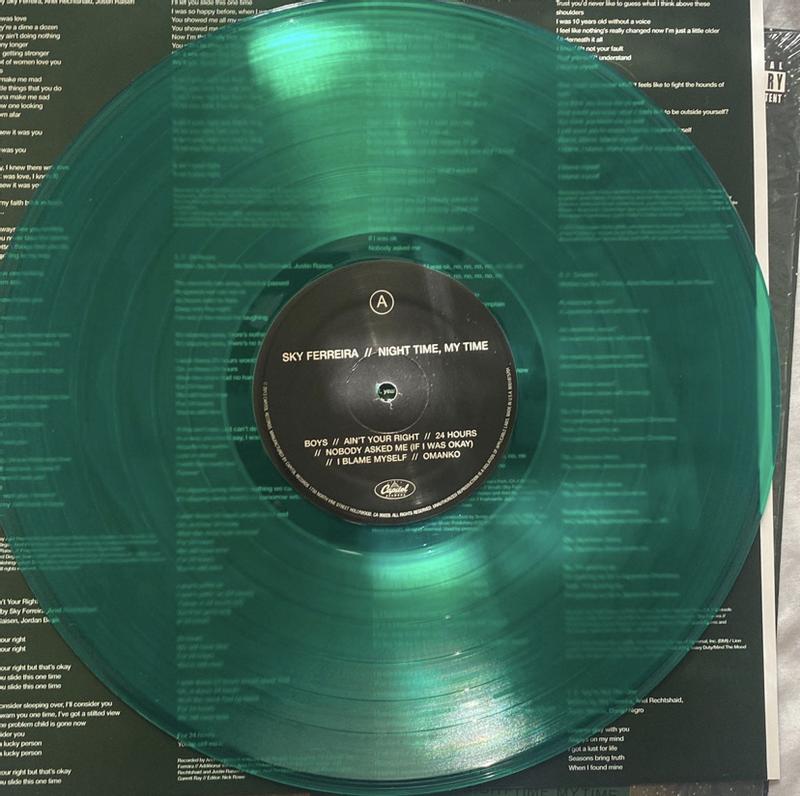 Sky Ferreira - Night Time, My Time LP | Urban Outfitters Sky Ferreira - Night Time, My Time LP | Urban Outfitters