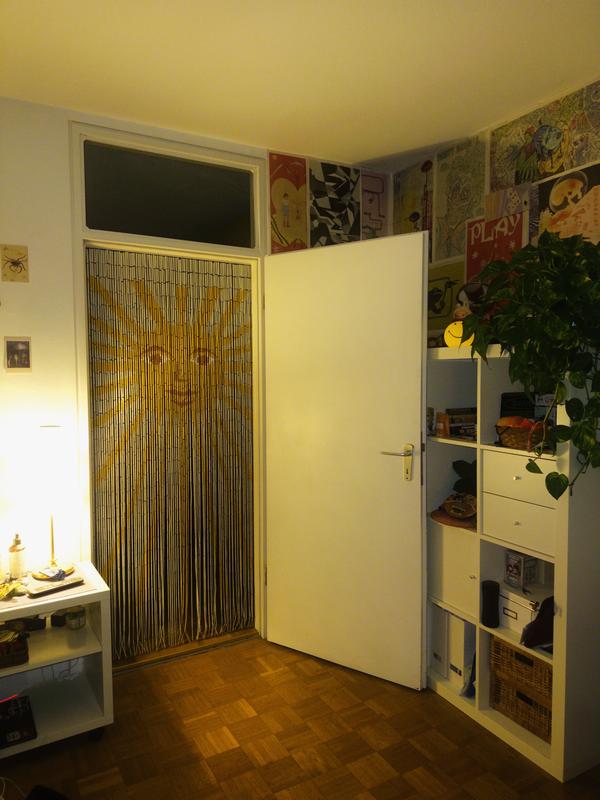 Sun Face Bamboo Curtain | Urban Outfitters UK
