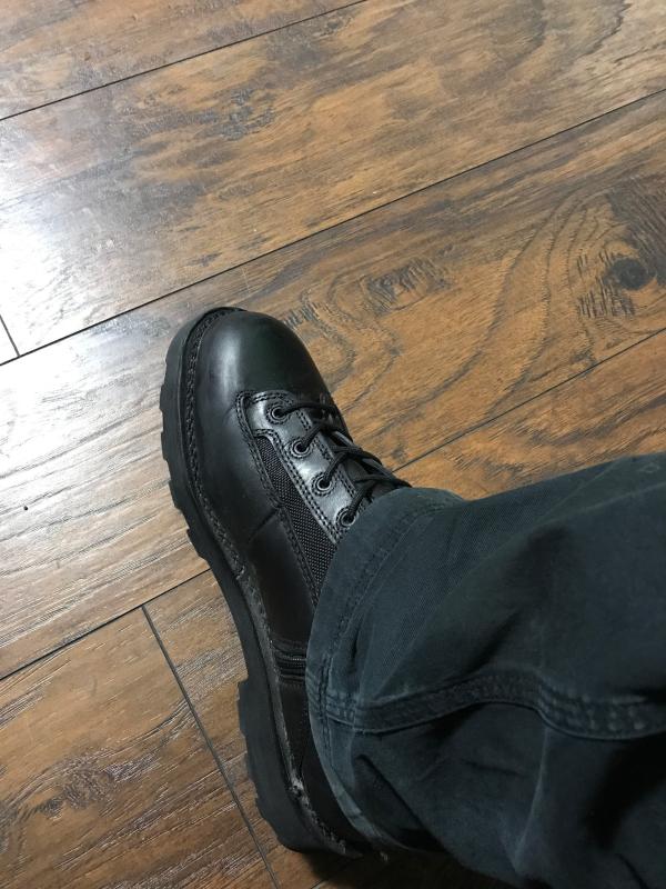 Bates Durashocks Lace to Toe Side Zip Boots