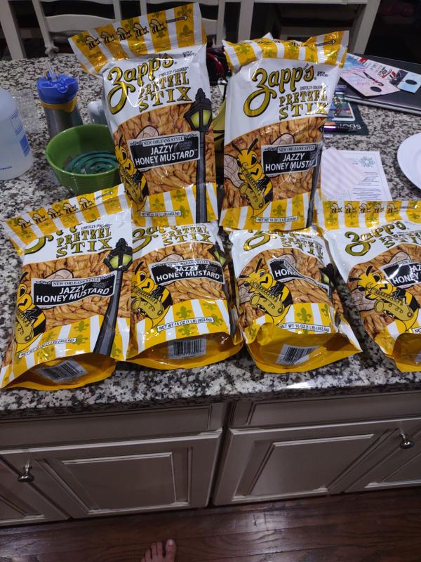 Buy Zapp's Jazzy Honey Mustard Pretzel Stix, 16 oz from Dollar