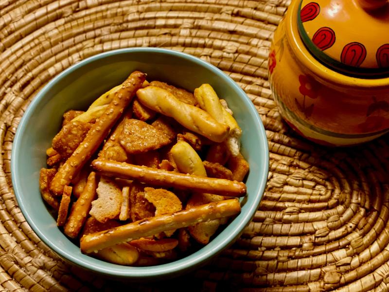 I love these treats! There is a great variety of cracker snacks that have different textures and flavors! They all blend beautifully in the Pub Mix. I have to hide mine or my husband will eat the whole barrel! Thank you UTZ!