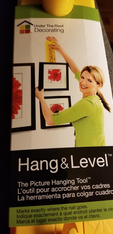 Under the Roof Decorating Hang and Level Picture Hanging Tool in the  Picture Hangers department at