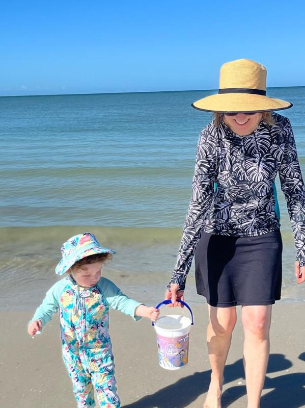 Customer photo for "Womans travel skort"