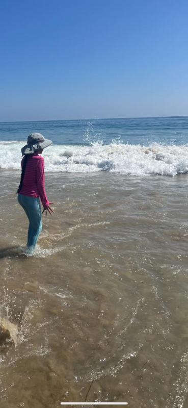 Customer photo for "Swim leggings"