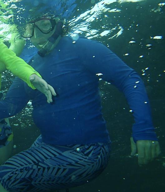 Customer photo for "Nice swim shorts"